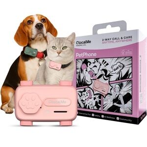 GlocalMe PetPhone Pink Pet Tracker